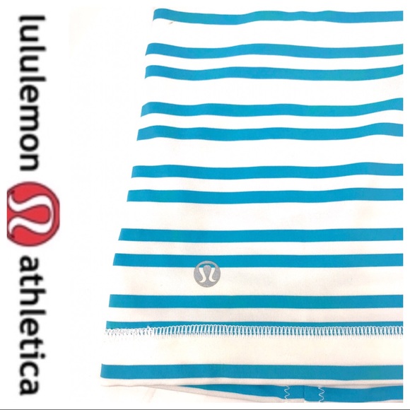 💕SALE💕 Lululemon Blue Stripe Free to be Tank Top - Picture 8 of 11